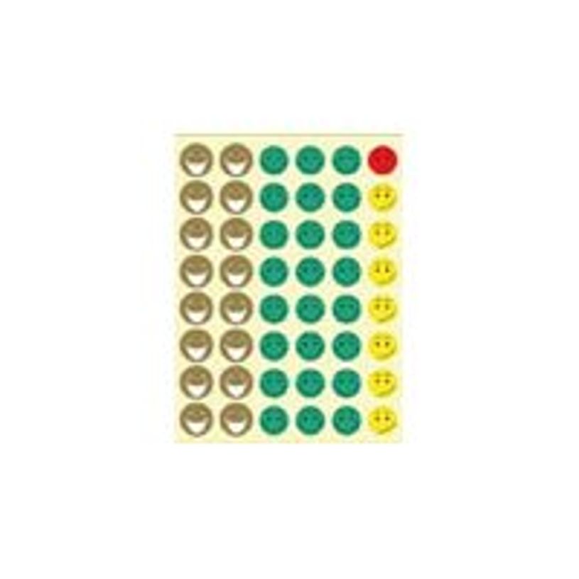 0400000116808-Apli - 276 gommettes - sourires et expressions - coloris assortis-P_11680_1-0