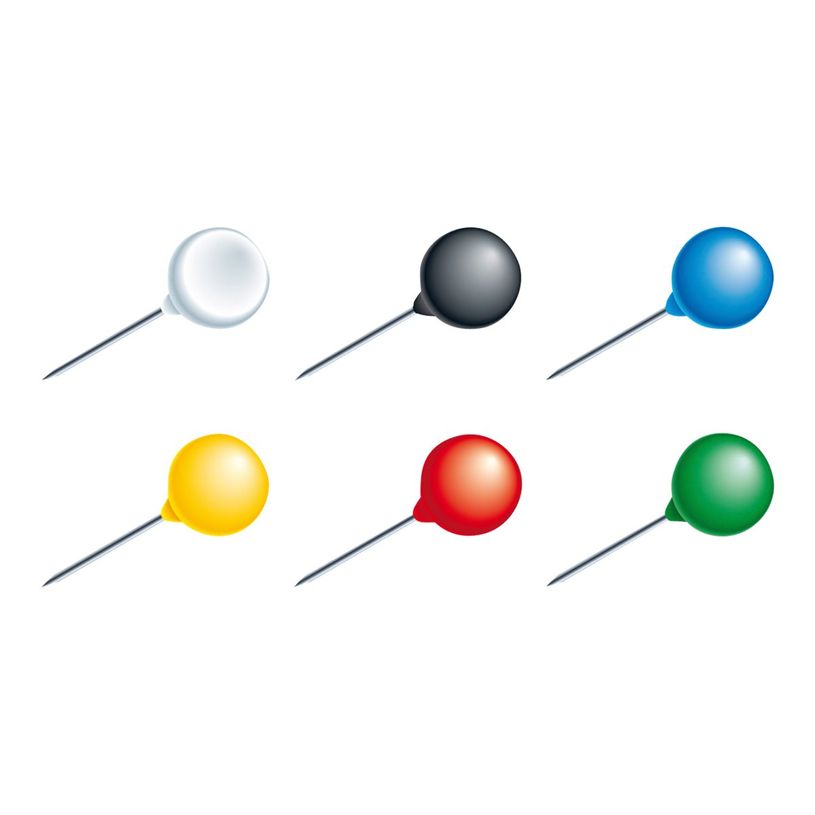 3364220143952-Exacompta - 20 Épingles sphériques  - couleurs assorties-P_14395_2-1