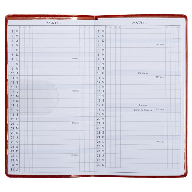 3660942001755-Agenda planning accordéon mensuel Winner Exaplan 16 - 9 x 16 cm - disponible dans différente-P_16262_7-5