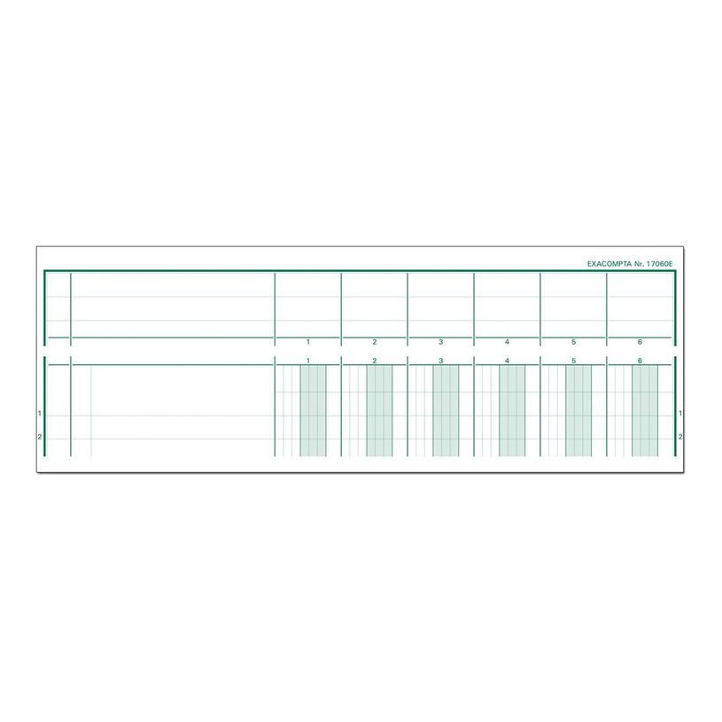 3130632170608-Exacompta - Piqûre tête paresseuse - 6 colonnes par page - A4-P_17060_1-0