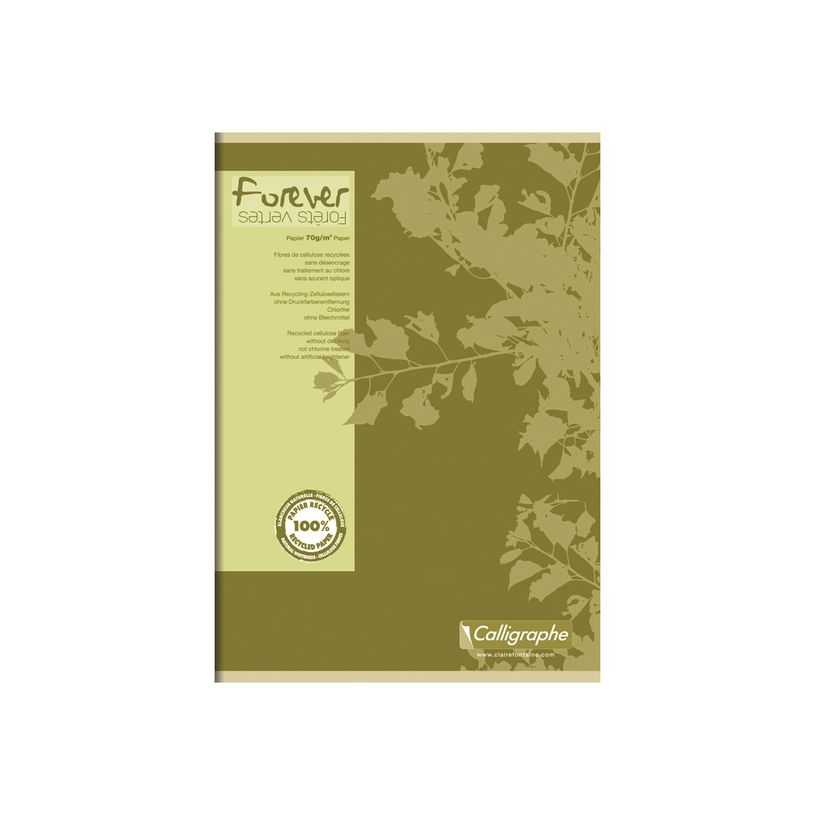 3210330171258-Calligraphe FOREVER - Cahier - A4 - 96 pages - Petits carreaux-P_17125_2-1