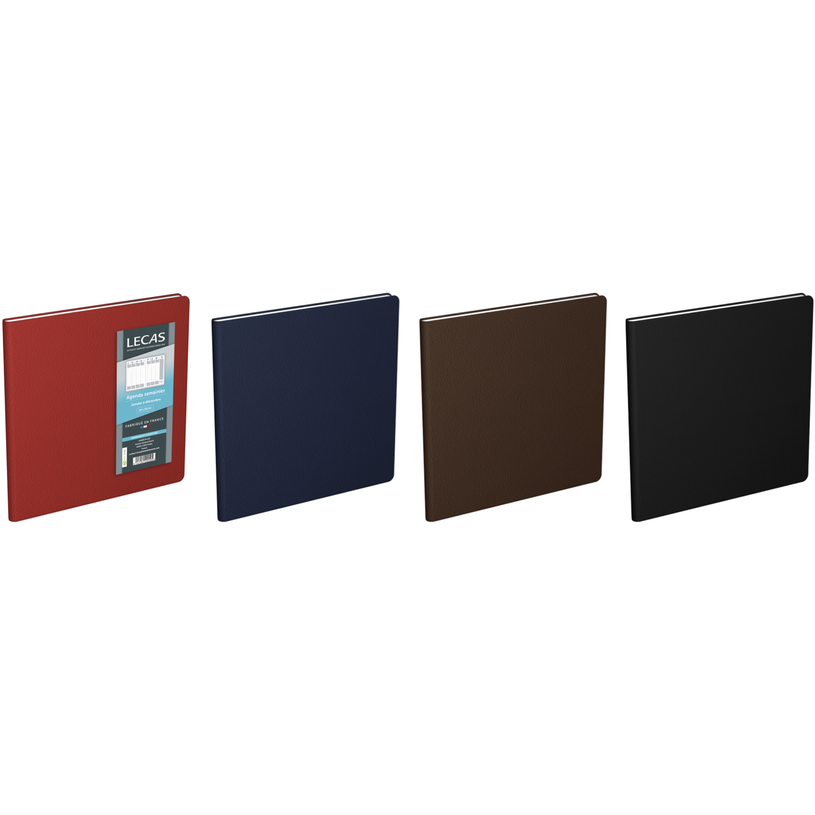 3147281202505-Agenda Classique - 1 semaine sur 2 pages - 16 x 16 cm - disponible dans différentes couleurs -P_20250_3-0