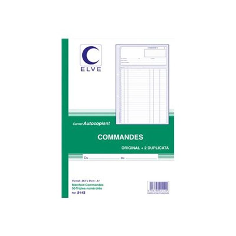 3416790021120-ELVE - Manifold Carnet de commandes - 50 tripli - A4-P_21120_2-0