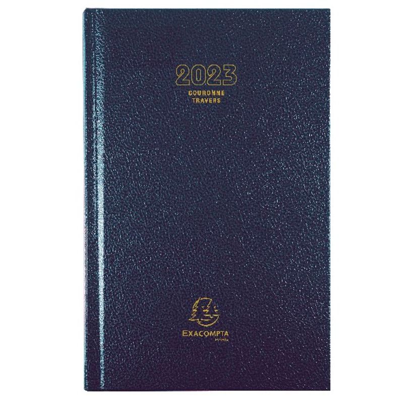 3660942007764-Agenda Couronne Travers - 1 jour par page - 11 x 17 cm - disponible dans différentes couleurs-P_38473_2-0