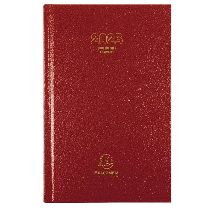 3660942007764-Agenda Couronne Travers - 1 jour par page - 11 x 17 cm - disponible dans différentes couleurs-P_38473_3-1