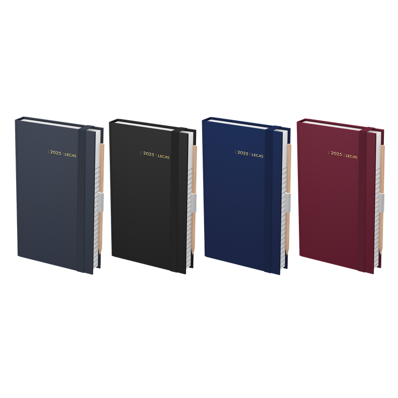 3147281422316-Lecas Chantier - Agenda 1 jour par page avec crayon - 8 x 13 cm - disponible dans diffférente-P_42231_1-0