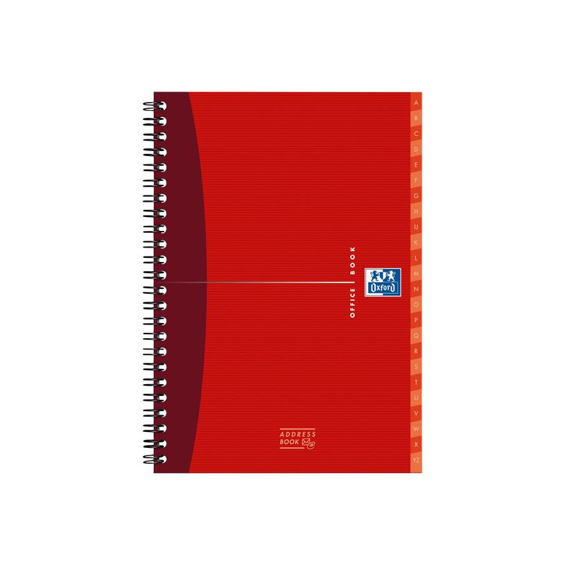 3020120028002-Oxford Office Essentials - Répertoire à spirale A5 - 144 pages - disponible dans différente-P_84474_3-2