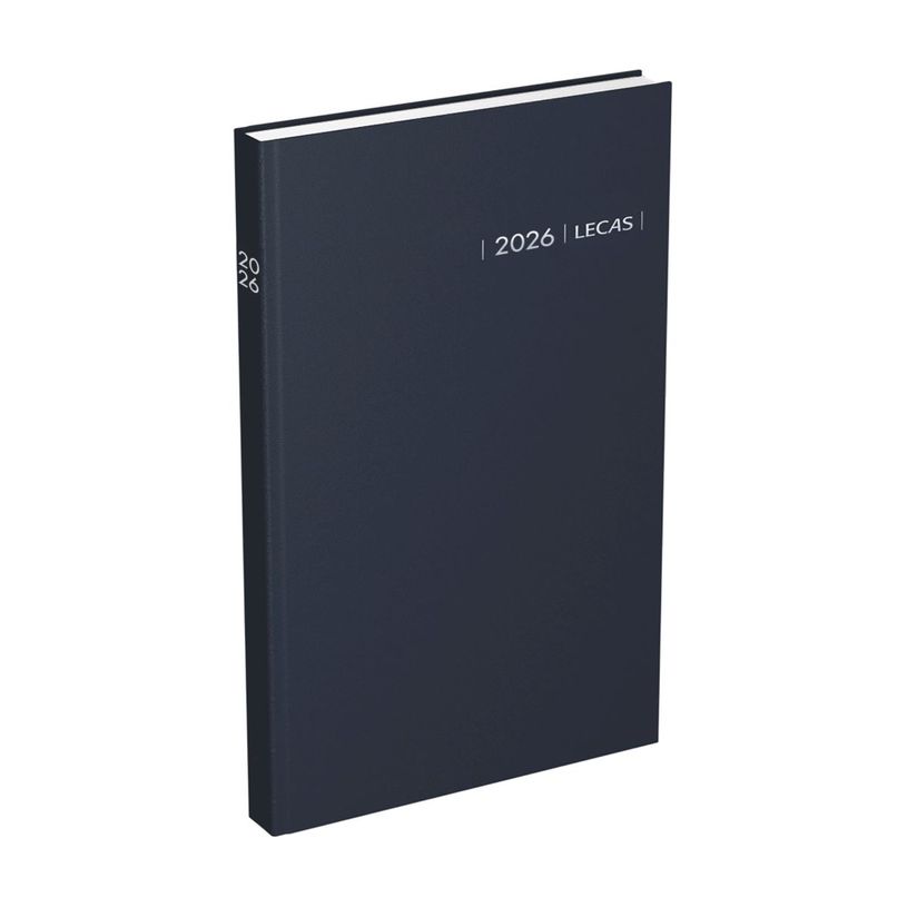 3147281103079-Lecas Carré Travers - Agenda 1 jour par page - 14 x 22 cm - disponible dans différentes couleurs--1