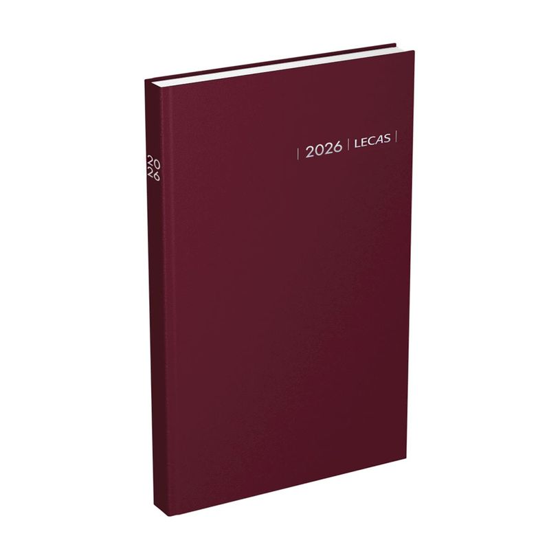 3147281103079-Lecas Carré Travers - Agenda 1 jour par page - 14 x 22 cm - disponible dans différentes couleurs--4