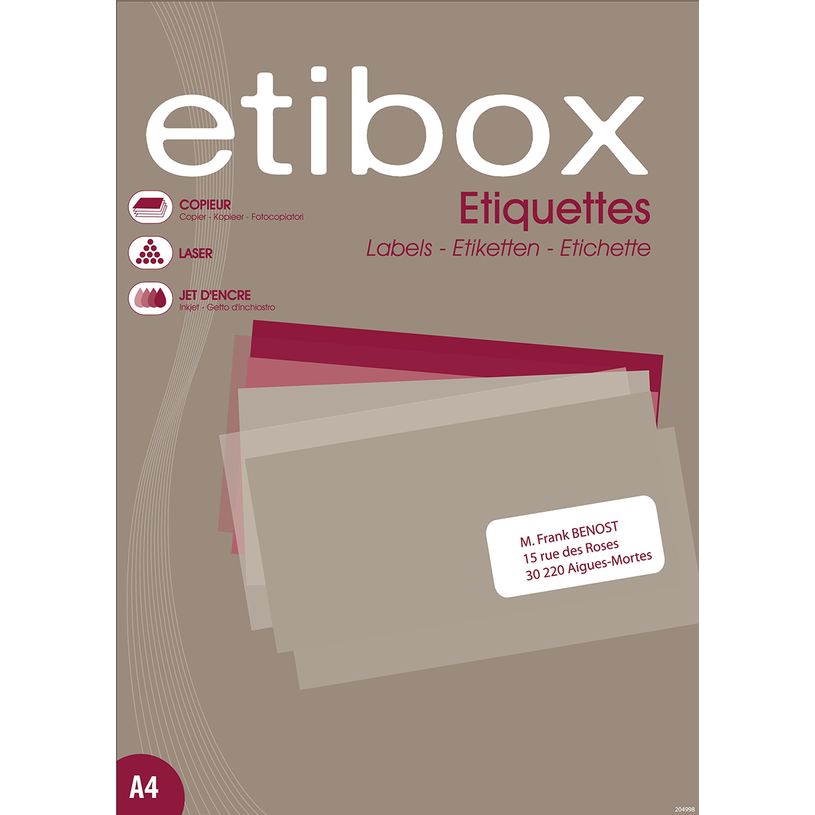 3270241197594-Etibox - 200 Étiquettes adhésives blanches - 210 x 148.5 mm - Coins droits - réf 119759-P_119759_1-0