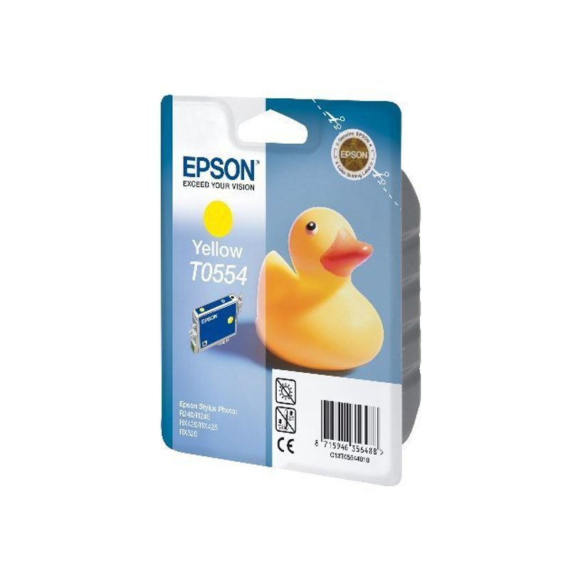 0400001305546-Epson T0554 Canard - jaune - cartouche d'encre originale-P_130554_2-0
