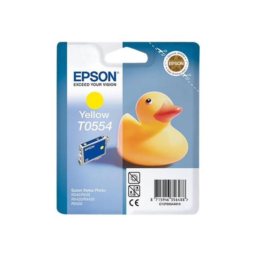 0400001305546-Epson T0554 Canard - jaune - cartouche d'encre originale-P_130554_4-2