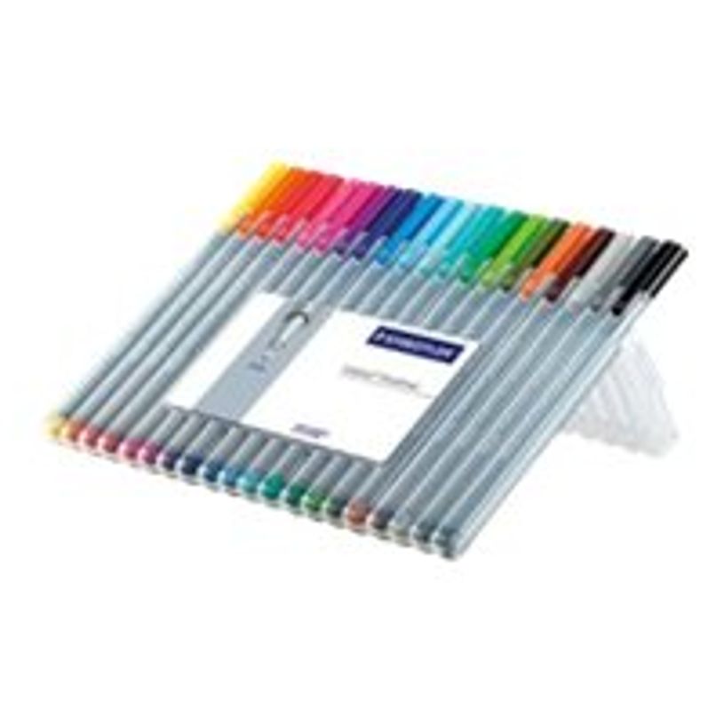 0000000044189-STAEDTLER triplus 334 - Pack de 20 feutres fins - 0.3 mm - couleurs assorties-P_133420_3-0