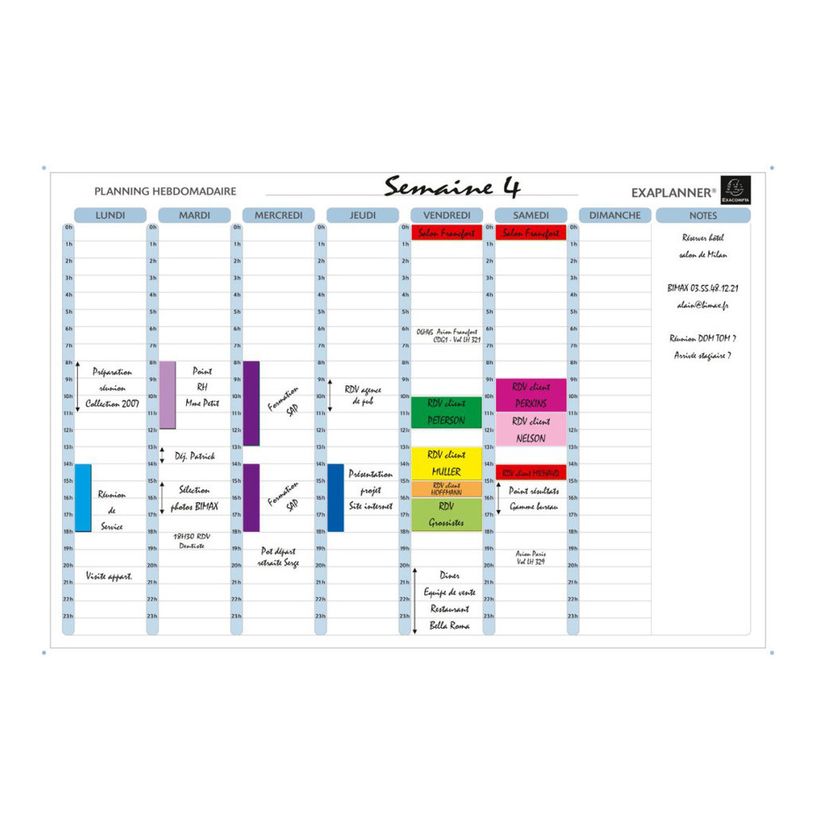 3130630581505-Exacompta - Planning hebdomadaire magnétique - effaçable à sec - 90 x 59 cm-P_158150_1-0