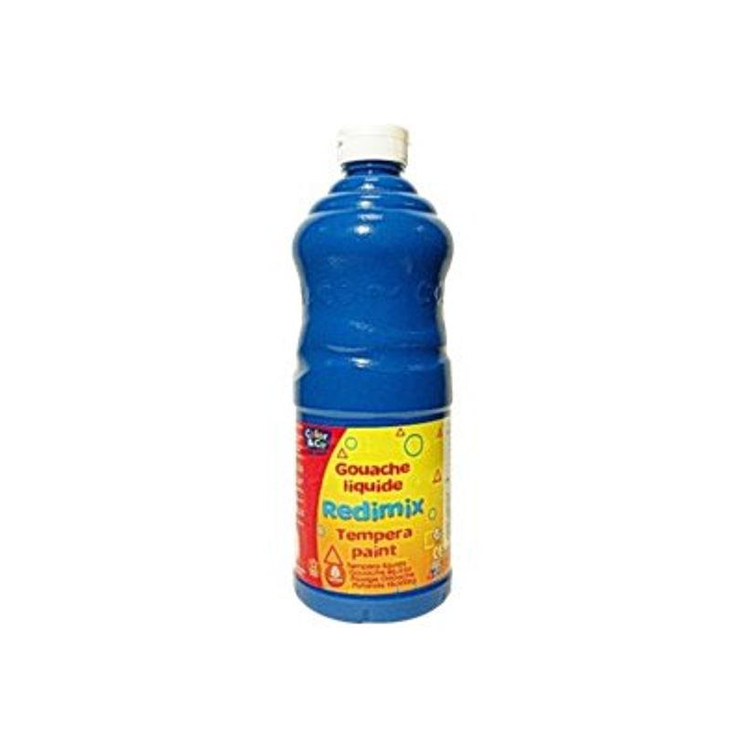 3013641880327-Lefranc Bourgeois REDIMIX - Peinture à tempera gouache - bleu primaire - 1 L-P_188032_1-0