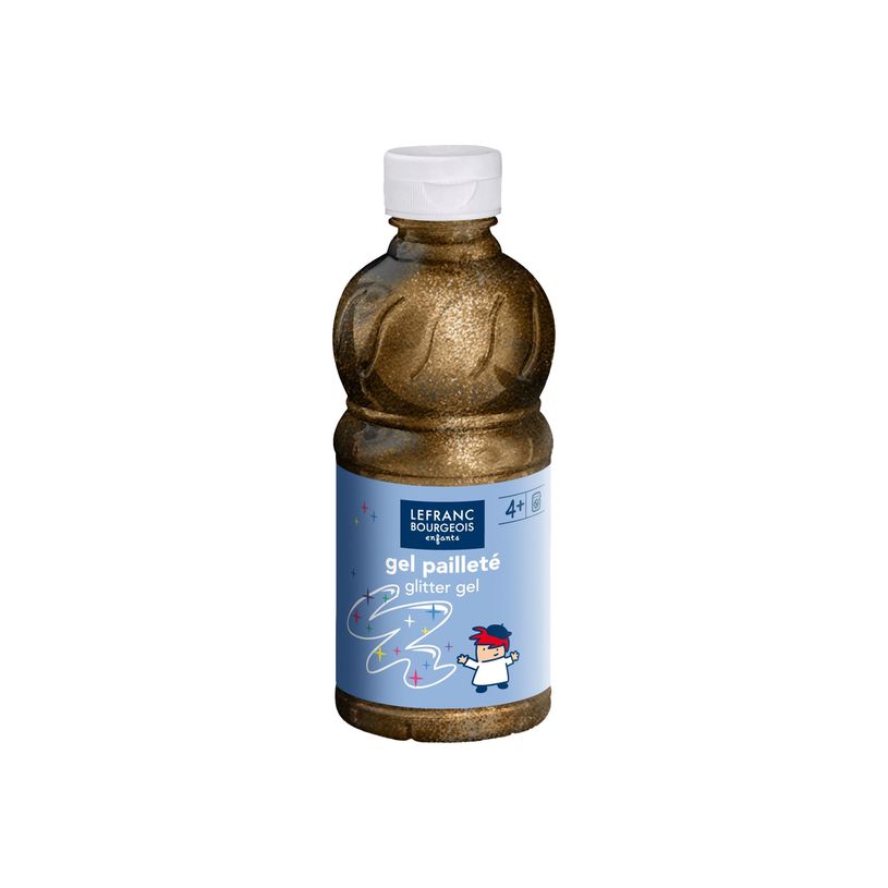 3013641883946-Lefranc Bourgeois GLITTER - peinture - gouache - or - 250 ml-P_188394_1-0