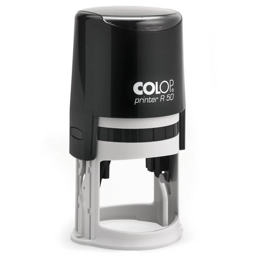 0000002075006-Colop Printer R50 - Tampon personnalisable - 9 lignes - format rond-P_207500_1-0