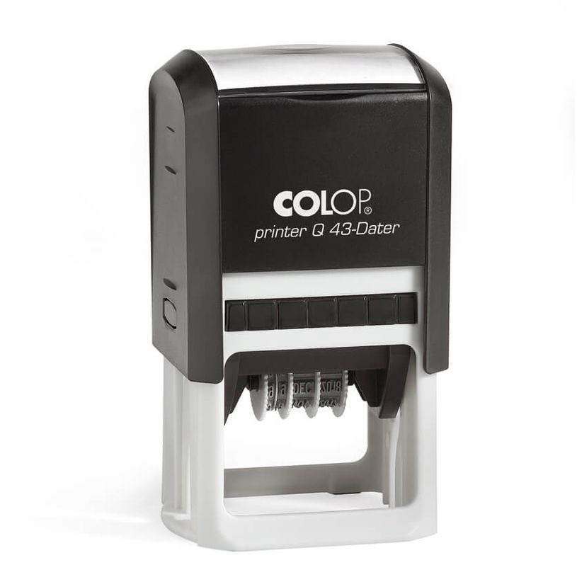 0000002094304-Colop Printer Q43 - Tampon dateur personnalisable - 8 lignes - format carré-P_209430_1-0