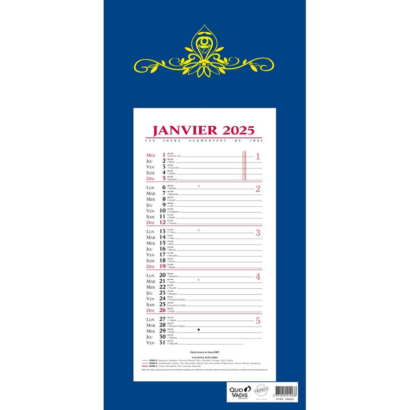 3371010214433-Quo Vadis Skytos - Calendrier bloc mensuel - 16 x 33,5 cm - disponible dans différentes coul-P_234410_2-1
