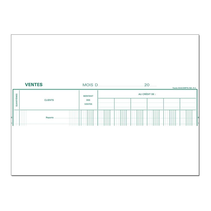 3130632065706-Exacompta - Registre des ventes - 7 colonnes - 32 x 25 cm - 80 pages-P_286570_3-2