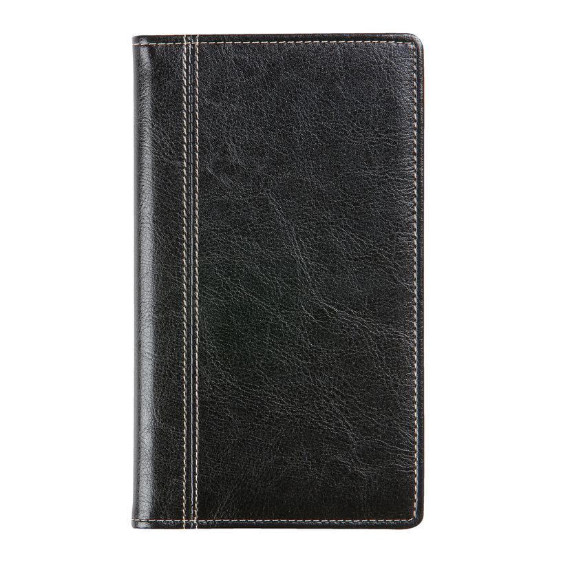 5412303124102-Agenda de poche Palermo Interplan - 1 semaine sur 2 pages - 9 x 16 cm - brun - Brepols-P_300008701_1-0