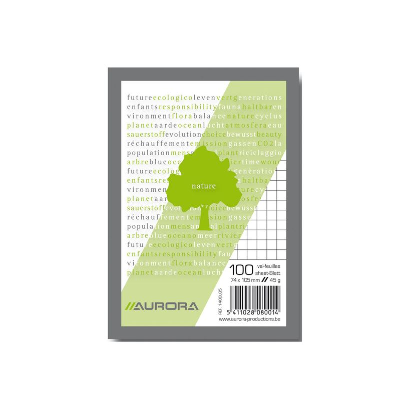 5411028080014-Aurora Office Superior - bloc notes - A7 - 100 feuilles (pack de 10)-P_300010695_1-0