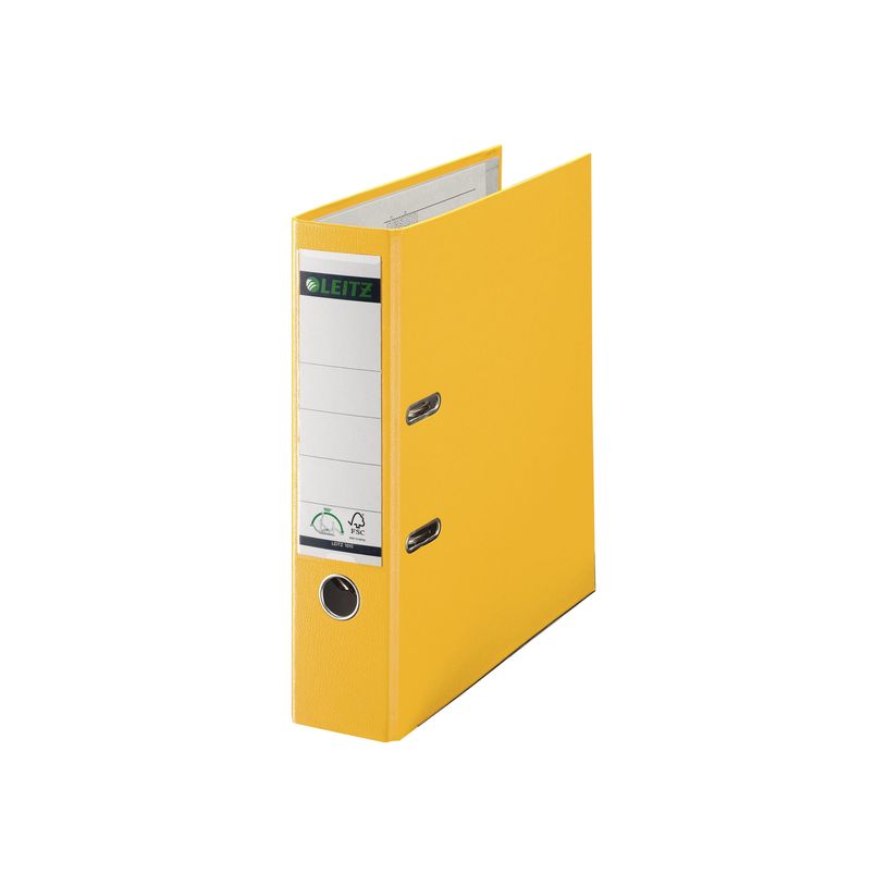 4002432359486-Leitz 180° - classeur à levier - pour A4 - capacité : 600 feuilles - jaune-P_300018661_10-1
