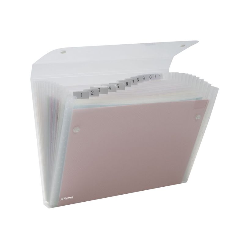 5028252255875-Rexel ICE - trieur à soufflet - pour A4 - capacité : 260 feuilles - à onglets - clair-P_300019063_3-1