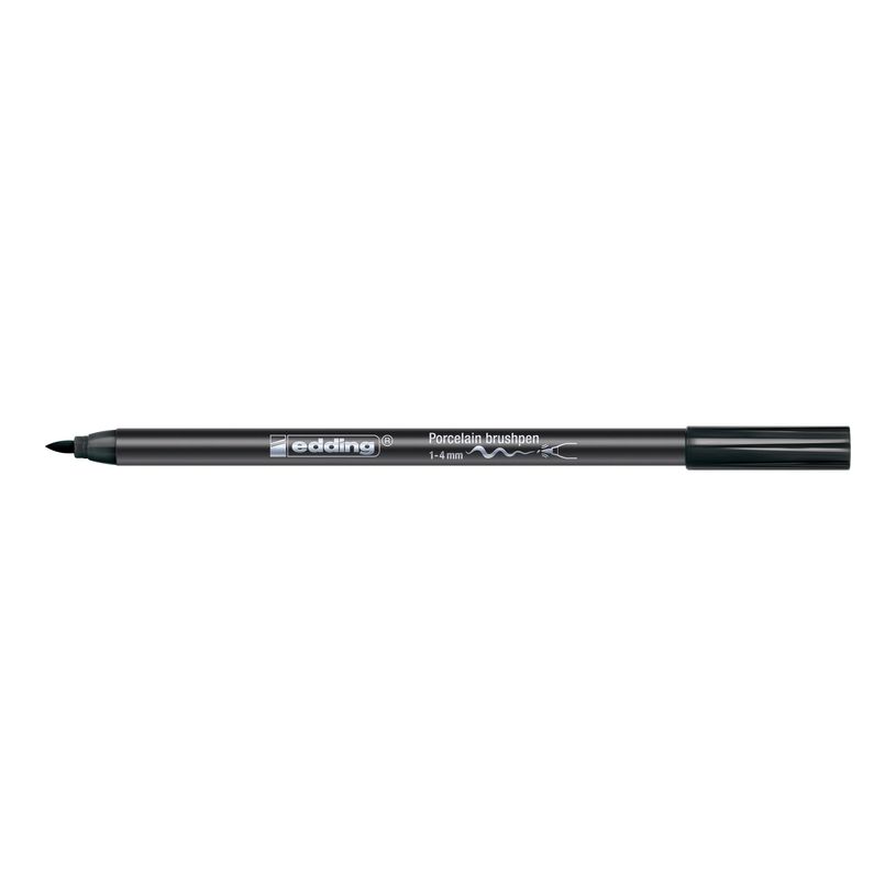 4004764928149-et de 6 feutres pinceau pour porcelaine Edding 4200 – Couleurs classiques – Résistant-P_300020874_1-0