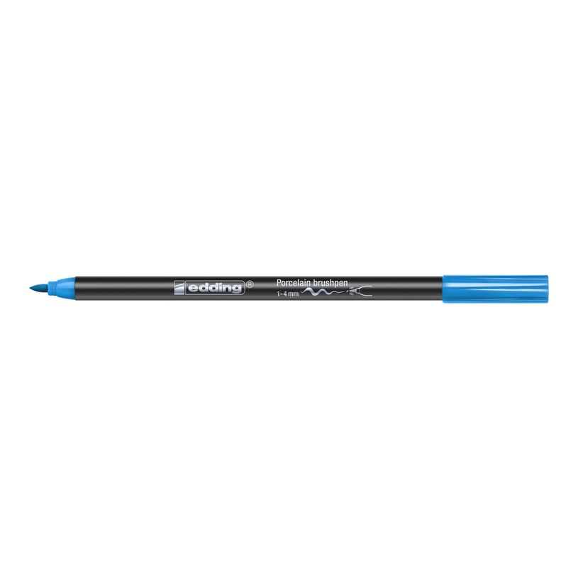 4004764960699-Set de 6 pinceaux pour porcelaine Edding 4200 – Couleurs froides - pointe pinceau 1-4 mm - encre pigmentée résistante à l-P_300020875_3-2