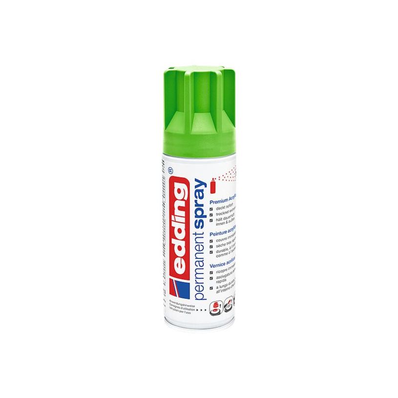 4004764967339-Edding 5200 -  Bombe de peinture acrylique - jaune vert - mat - 200 ml-P_300021323_1-0