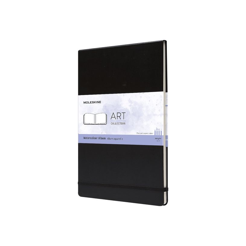 9788862931946-Moleskine Art Collection - Album d'aquarelles - A4 - papier ivoire - uni - couverture noir-P_300035537_6-0