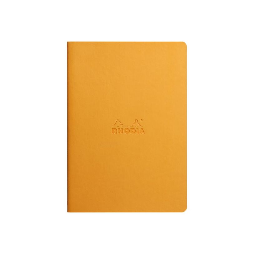 3037921164150-RHODIA Rhodiarama - Carnet de notes - A5 - 64 pages - ligné - orange-P_300036266_1-0