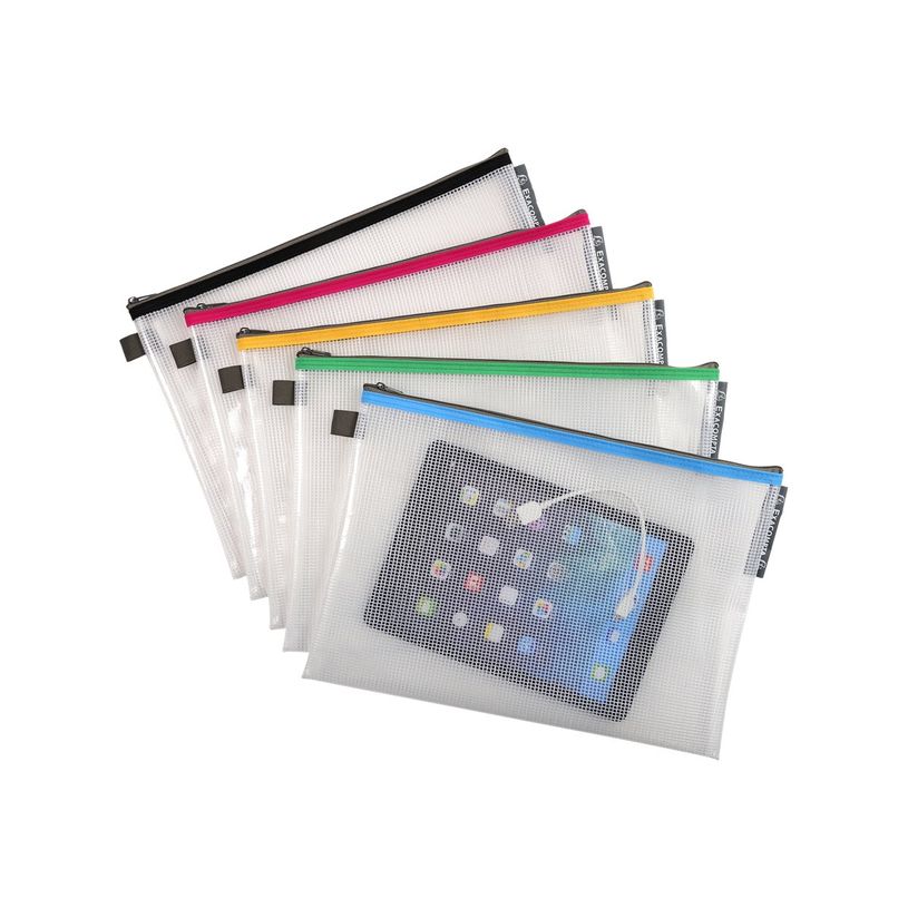 3130630341505-Exacompta - Pochette zip A4 - disponible dans différentes couleurs-P_300037771_1-0