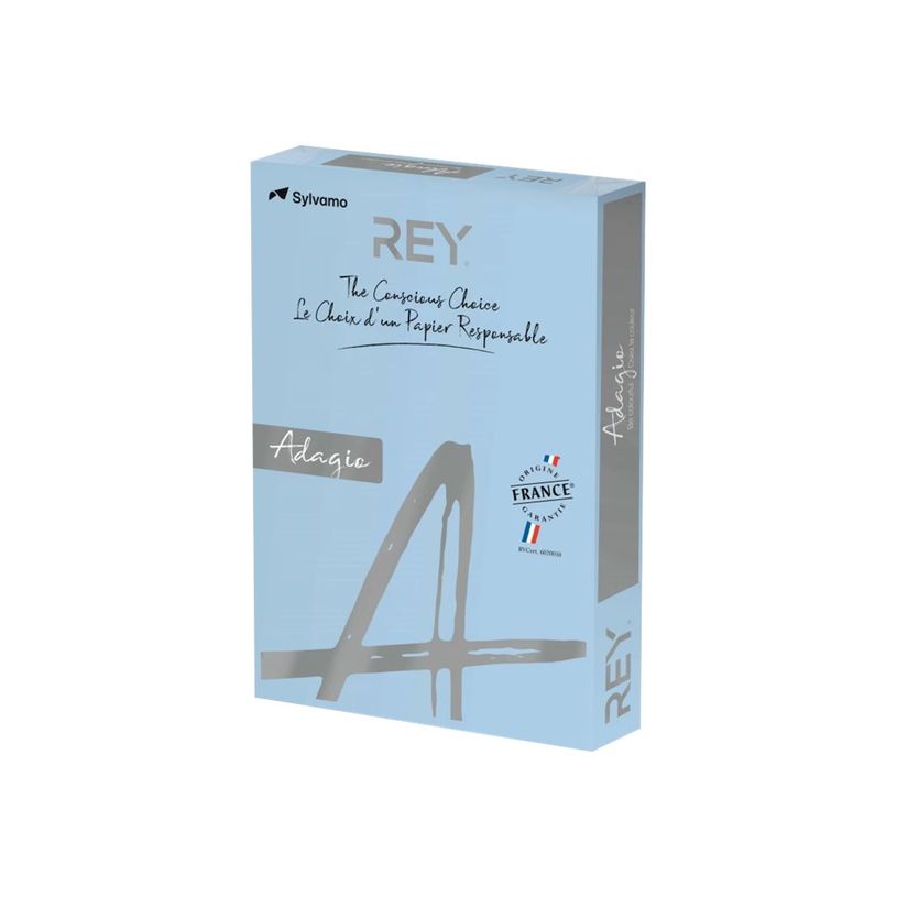 0000000122559-Rey Adagio - Papier couleur - A3 (297 x 420 mm) - 80 g/m² - Ramette de 500 feuilles - ble-P_300044658_1-0
