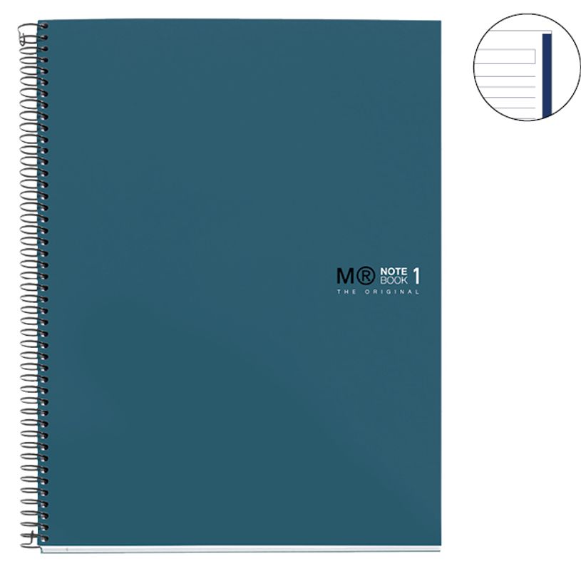 8422593499757-THE ORIGINAL NOTEBOOK, couverture rigide, A4, lignes horizontales, 80 feuilles de 1 couleu-P_300046263_2-1