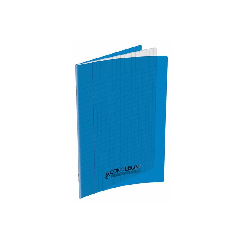 3020120004914-Conquérant Classique - Cahier polypro 17 x 22 cm - 48 pages - grands carreaux (Seyes) - b-P_300048887_1-0