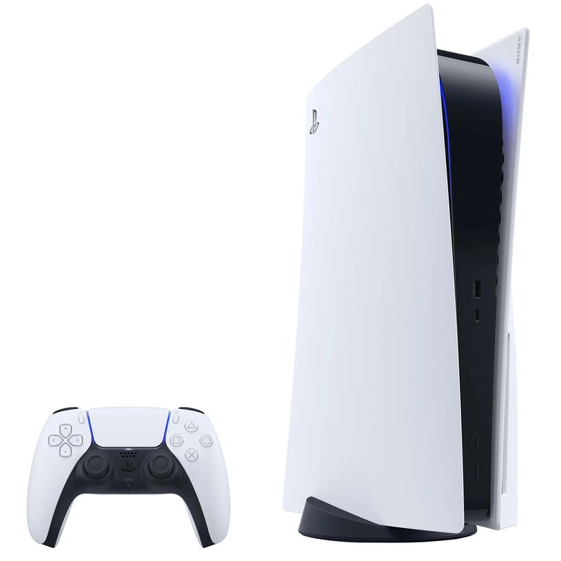 711719423997-Sony Playstation 5 - Console de jeu - 825 Gb Wi-Fi - blanc-P_300050264_2-1