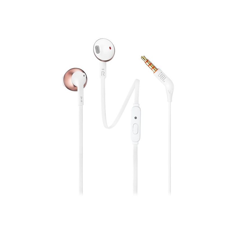 6925281928352-JBL T205 - Ecouteurs filaire avec micro - intra-auriculaire - rose doré-P_300050291_1-0