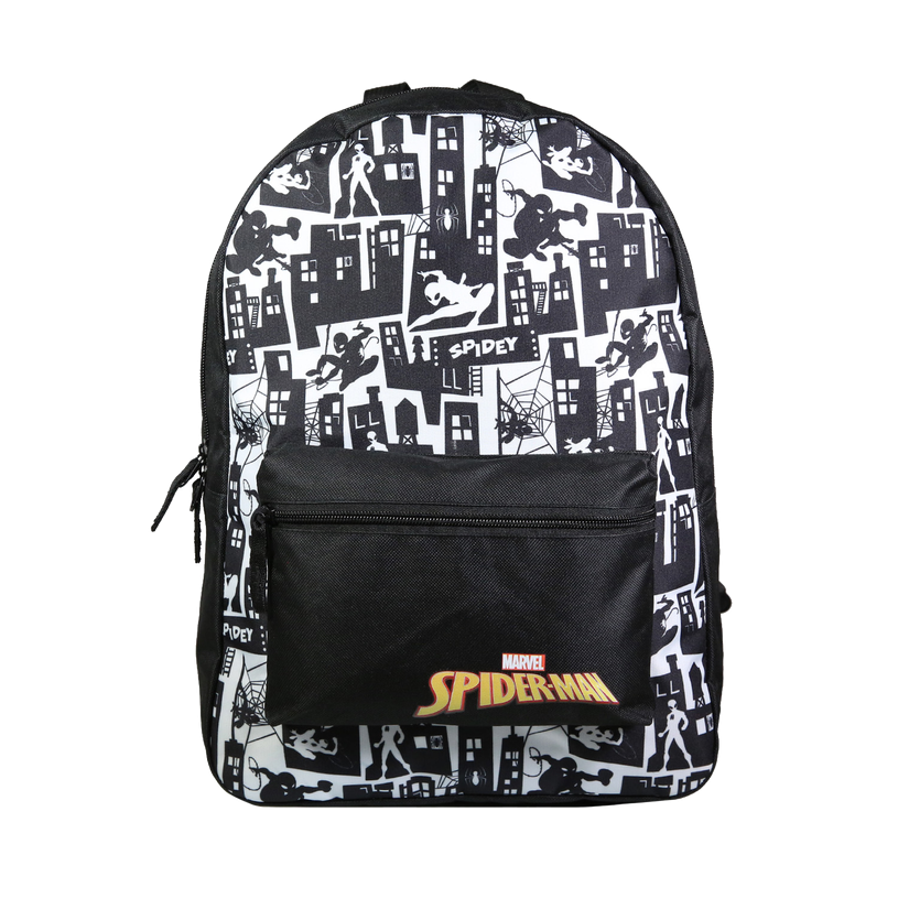 3666311012995-Sac a dos Spiderman - 40cm -  1 compartiment - gris - Bagtrotter-P_300075408_1-0