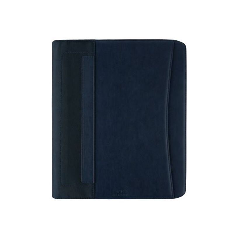 3108724250477-Oberthur Oregon - Conférencier A4 zippé - anneaux amovibles - bleu marine-P_400000059_1-0