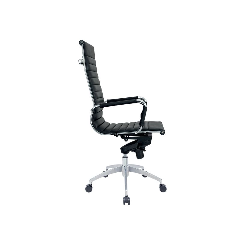 3700339883783-Fauteuil de bureau WARREN - accoudoirs fixes - cuir noir-P_400000331_5-4