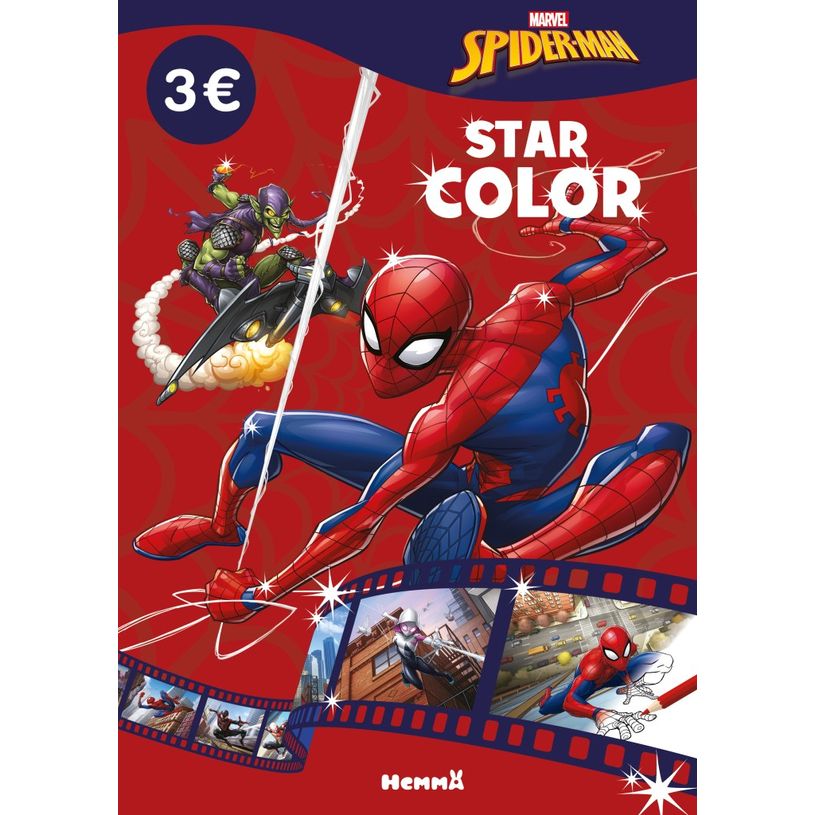 9782508047046-Marvel SpiderMan Star Color (Spider-Man et Bouffon vert)-P_400000445_1-0