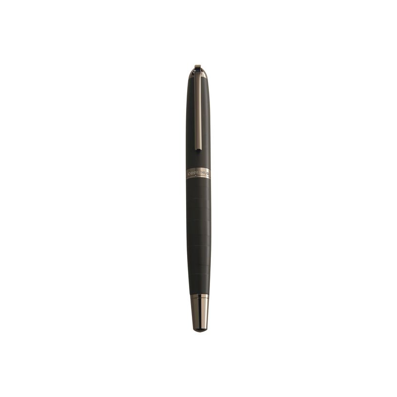 3108722402373-Oberthur Jupiter - Stylo plume gris mat-P_400000867_1-0
