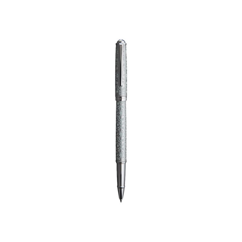3108722412631-Oberthur Byzance - Stylo à bille gris perle/ aqua-P_400000875_2-1