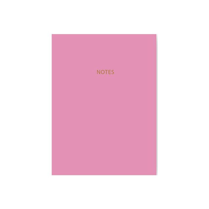 5055998314870-Kiub Go Stationery - Carnet de notes A5 - ligné - 160 pages - rose-P_400000900_1-0
