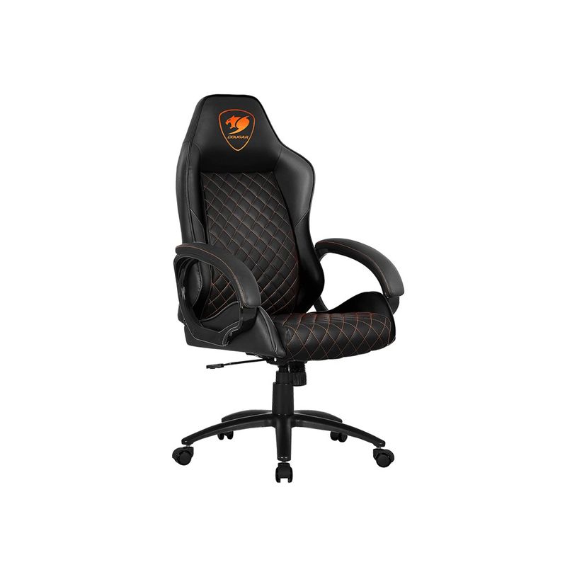 4715302442033-Fauteuil gamer FUSION - accoudoirs fixes - appui-tête intégré - noir-P_400001307_2-1