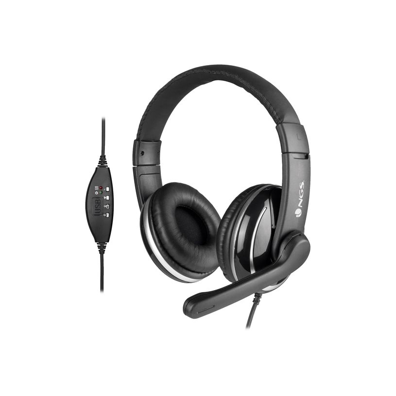 8435430615890-NGS VOX 800 - Casque filaire avec micro - connexion USB - noir-P_400001552_1-0