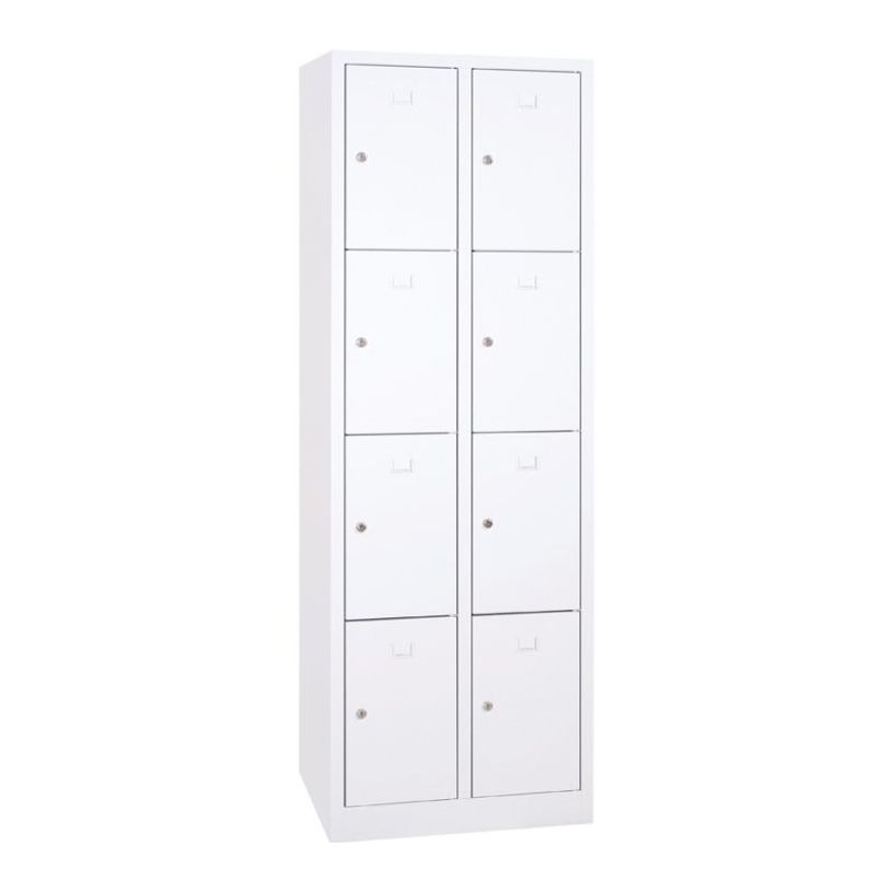 3700339894208-Vestiaire 2 colonnes soit 8 cases monobloc - H180 x L60 x P50 cm - blanc-P_400001642_1-0