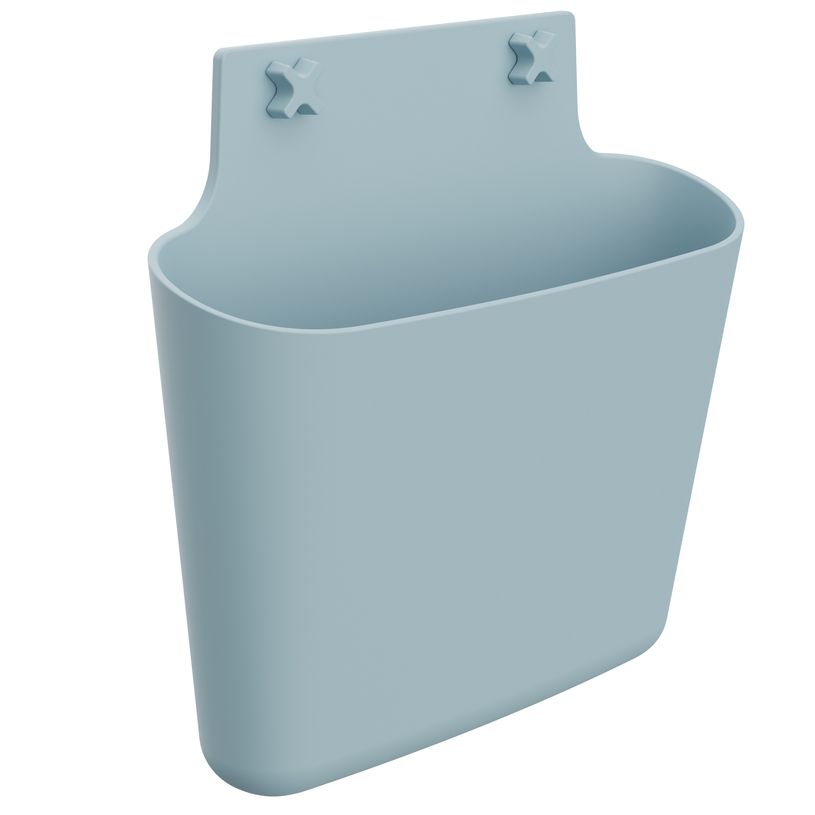 3660141280210-Corbeille murale XL - H 38,5 x L 40 x P 11,5 cm - bleu-P_400001946_1-0